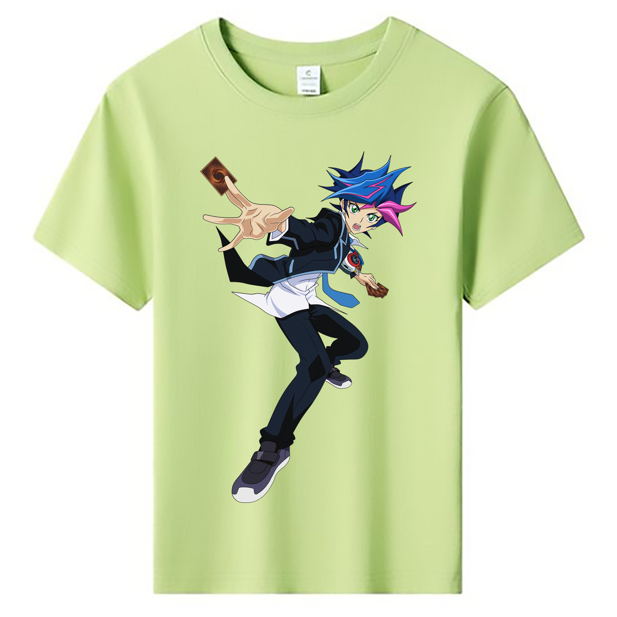 （画像用） 遊☆戯☆王 Yu-Gi-Oh! 綿100％キッズTシャツ（フロントプリント）